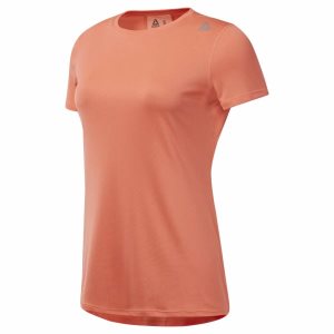 Koszulki Damskie Reebok Running Essentials Różowe PL 94SHYFV